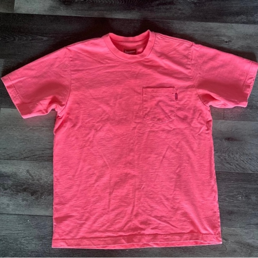 Pink Supreme Pocket Tee